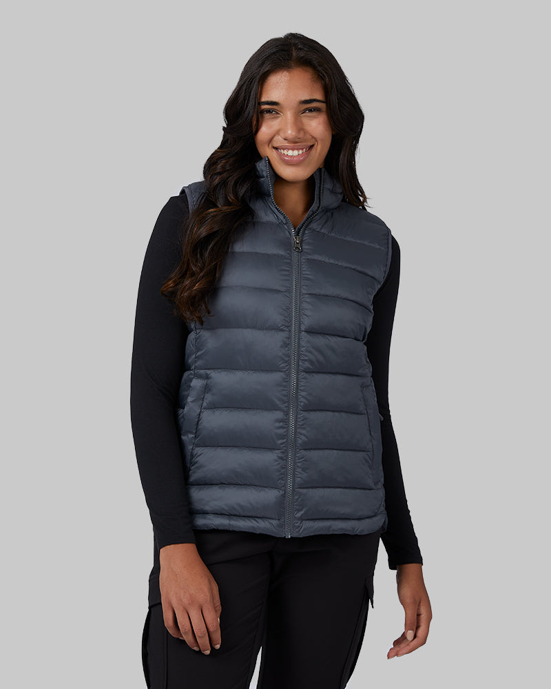 Women s Lightweight Recycled Poly Fill Packable Vest