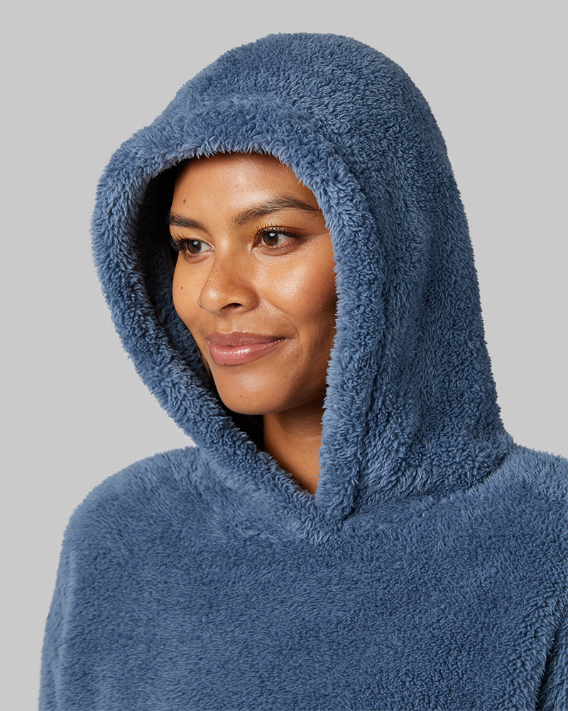 Sherpa store hoodie ladies