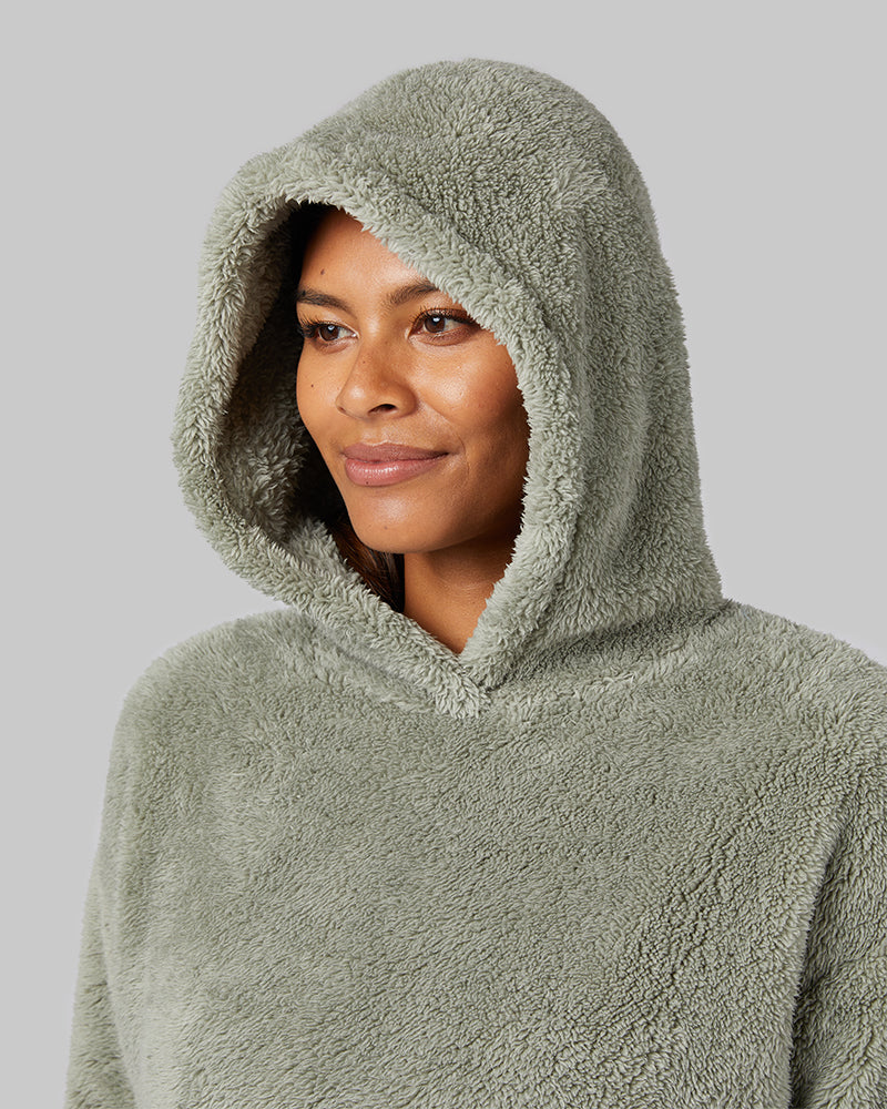 Women store sherpa pullover