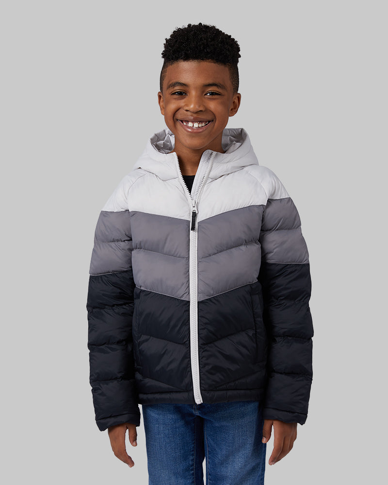 Boys grey puffer jacket online