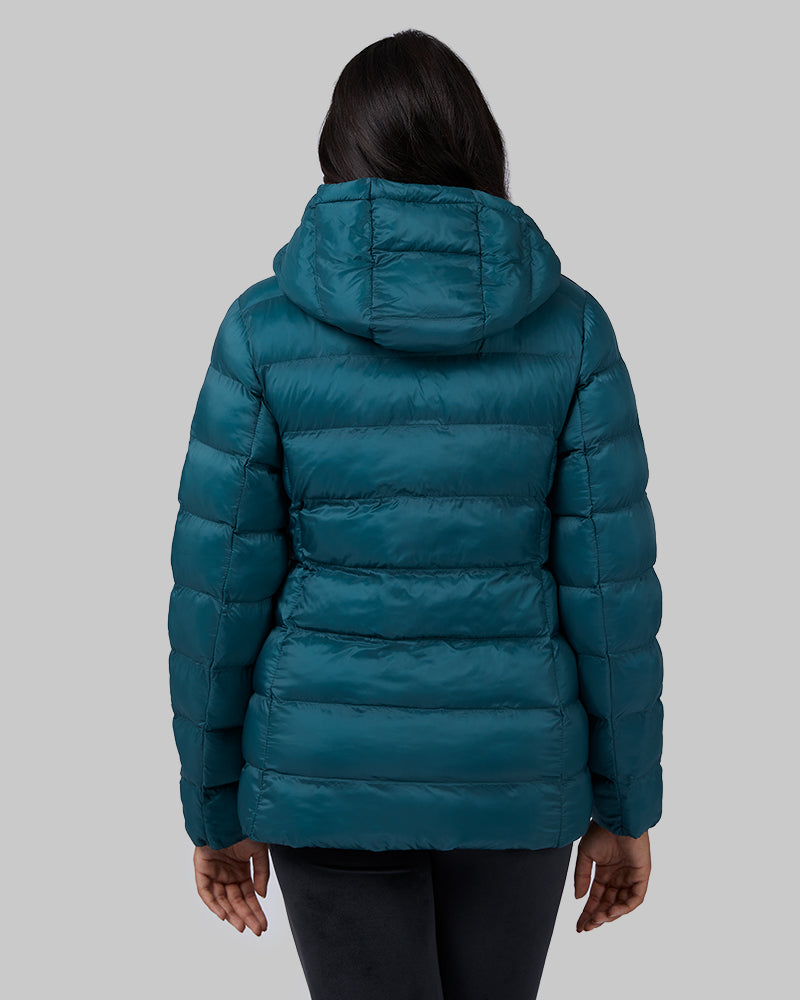 32 degrees womens ultra light fashion hooded down packable jacket