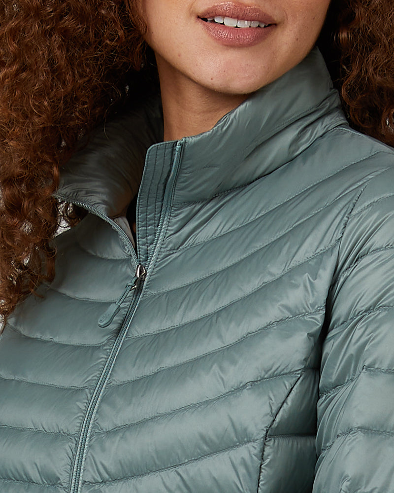 Light weight down jacket women hotsell