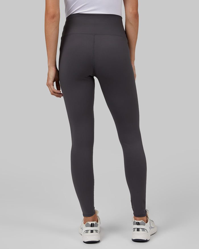 32 Degrees Graphite _ Women's High-Waist Everyday Legging {model: Colby is 5'9", wearing size S}{bottom}{right} {bottom}{right}