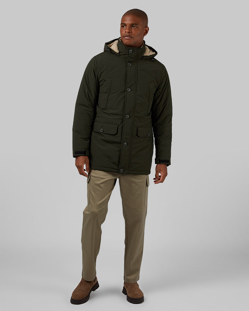 Men s Commuter Tech Sherpa Lined Parka