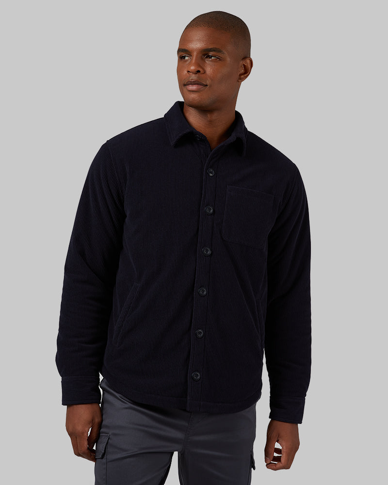 32 Degrees Men's Corduroy Sherpa-lined Shirt Jacket (3 Colors)