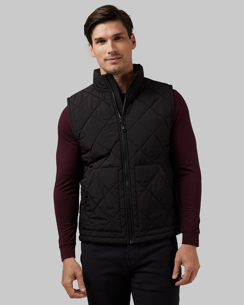 32 Degrees Men's Diamond Quilted Vest (3 Colors) only $12.99: eDeal Info