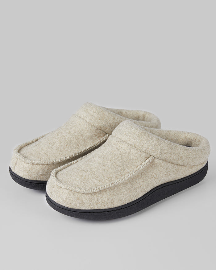 32 Degrees Oatmeal_Men's Indoor-Outdoor slippers {bottom}{right}