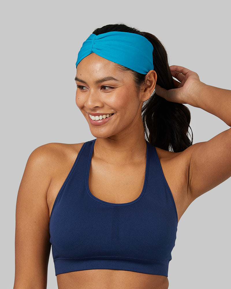 32 Degrees Caribbean Sea _ Womens Performance Headband {bottom}{right}