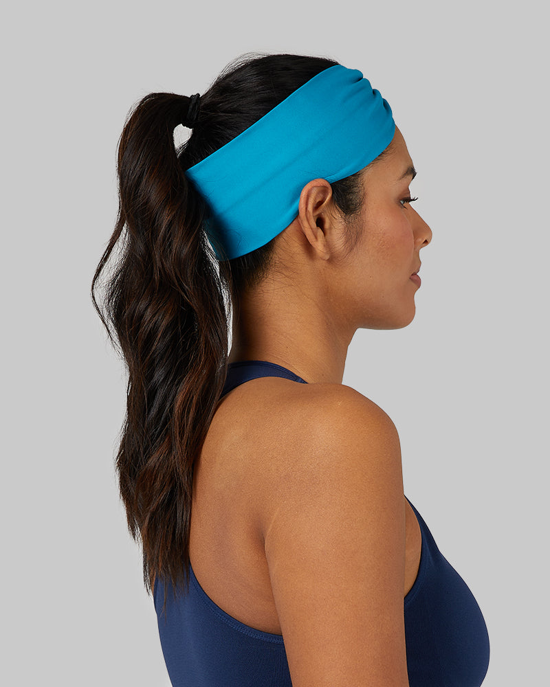 32 Degrees Caribbean Sea _ Womens Performance Headband {bottom}{right}