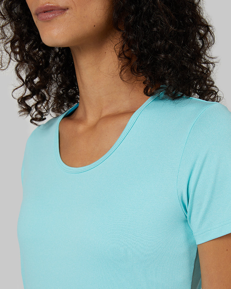 32 Degrees Women's Cool Long-Sleeve Hooded T-Shirt - Inky Indigo