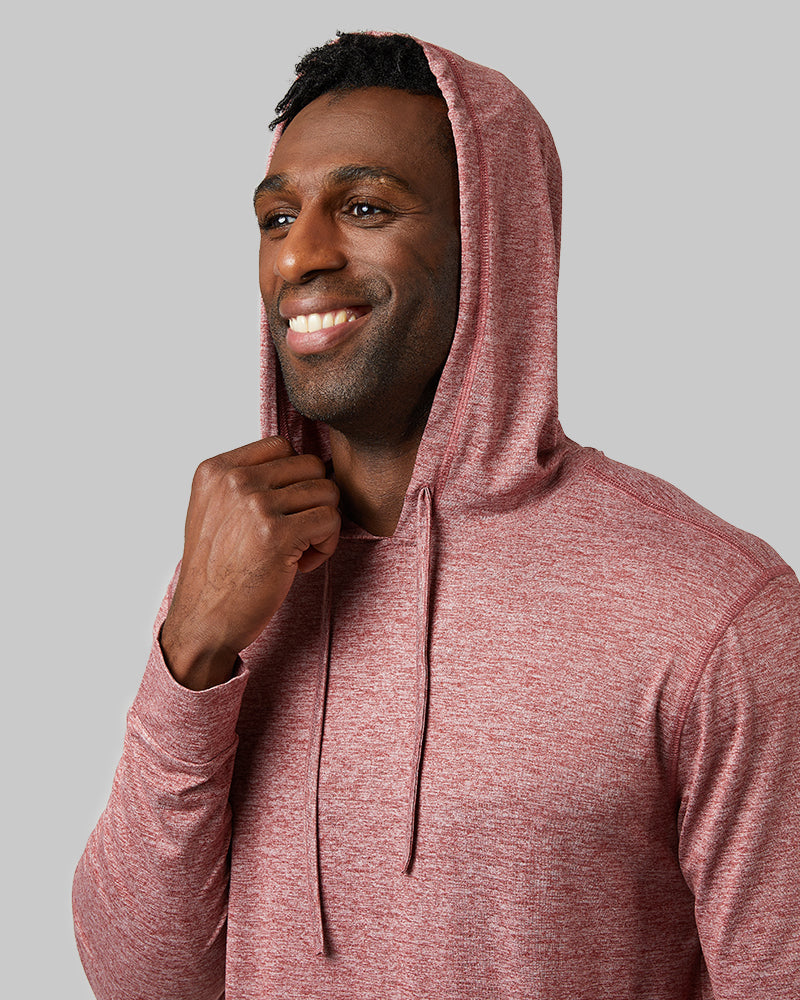 Pink hooded outlet t shirt