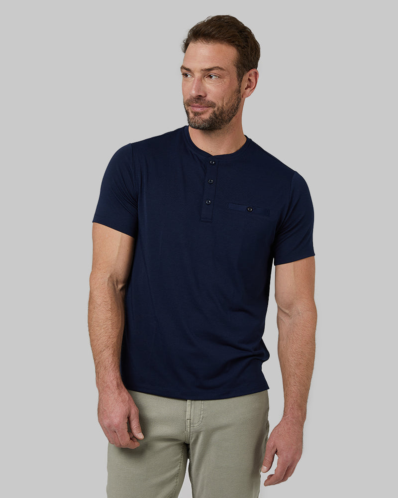 32 Degrees Men's Everyday Henley Pocket T-shirt (2 Colors)