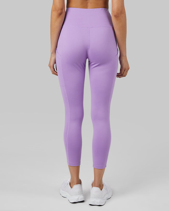 32 Degrees Fairy Wren _ Women's High-Waist Active 7/8 Legging {model: Marybeth is 5'8"and size 2 wearing size S}{bottom}{right} {bottom}{right}